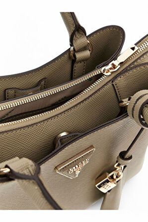 Guess Eco Jazlynn Açık Yeşil Kadın Omuz Çantası HWEZG952306