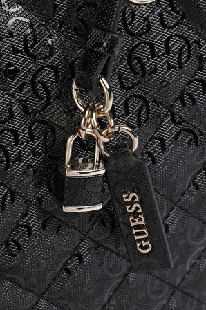 Guess Bessey Siyah Kadın Omuz Çantası HWGG9522250
