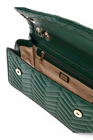 Guess Anning Yeşil Kadın Omuz Çantası HWQG9508210