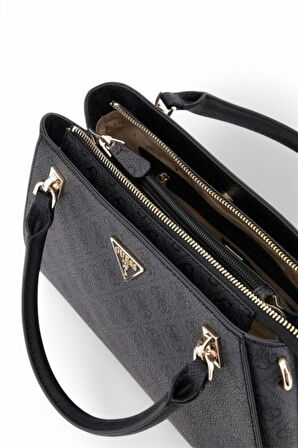 Guess Noelle Antrasit Kadın Omuz Çantası HWBG7879070