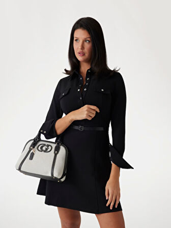 Guess Sebina Logo Charm’lı Kadın Çanta HWAG9524060