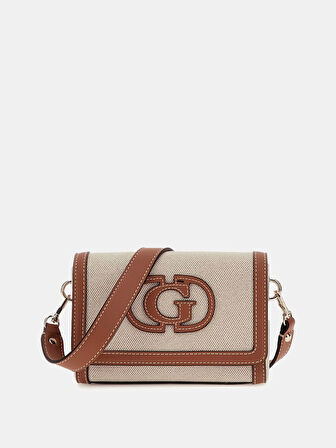 Guess Sebina Logo Yazılı Mini Kadın Çapraz Çanta HWAG9524190