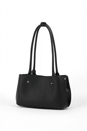 Guess Meridian Siyah Kadın Omuz Çantası HWBG8778090