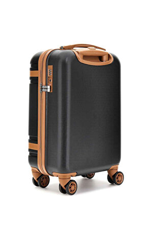 Kadın HARDWICKE 18 IN 8-WH Travel Kabin Boy Valiz - Siyah  | undefined
