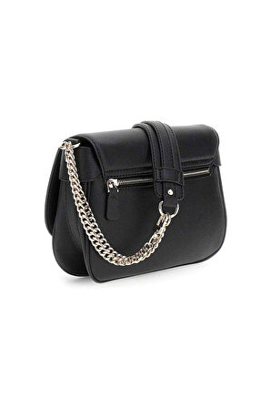 Kadın Fedora Flap Shoulder Bag Omuz Çantası - Siyah | undefined