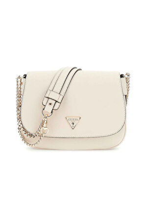 Kadın Fedora Flap Shoulder Bags Omuz Çantası - Krem | undefined