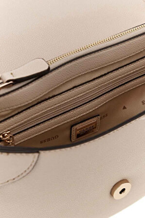Kadın Fedora Flap Shoulder Bags Omuz Çantası - Krem | undefined