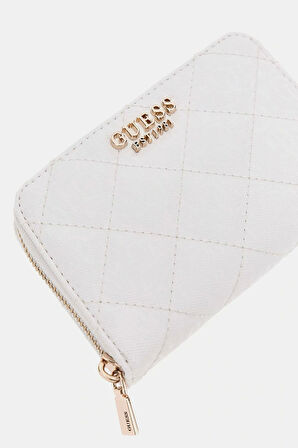 Guess Kadın Beyaz Laurel 4G Logolu Cüzdan