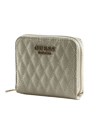 Guess Kadın Kahverengi Betula Küçük Fermuarlı Cüzdan