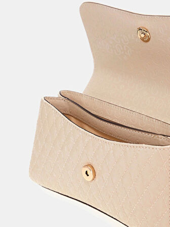 Guess Kadın Taba Betula Dönüştürülebilir Flap Crossbody Çant