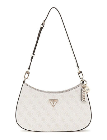 Guess Kadın Noelle Üstten Fermuarlı Omuz Çantası