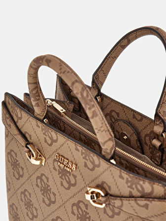 Guess Kadın Açık Bej Lorelei Girlfriend Satchel Çanta