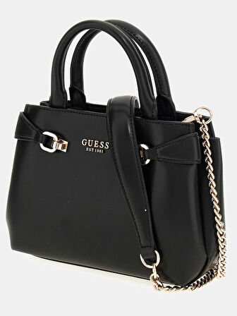 Guess Kadın Siyah Lorelei Mini Satchel Çanta