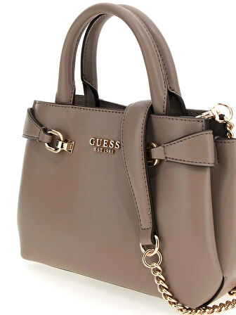 Guess Kadın Kahverengi Lorelei Mini Satchel Çanta