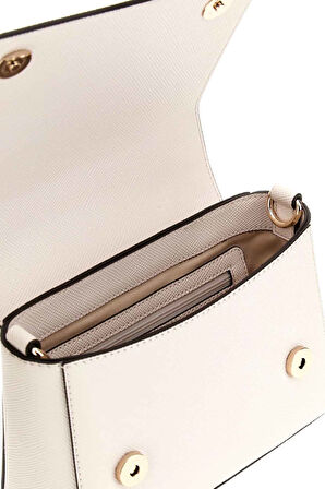 Kadın Fedana Top Handle Omuz Çantası - Beyaz | undefined