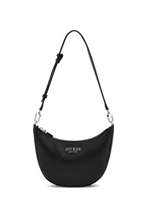 Kadın Fedana Mini Top Fermuarlı Omuz Çantası - Siyah | undefined