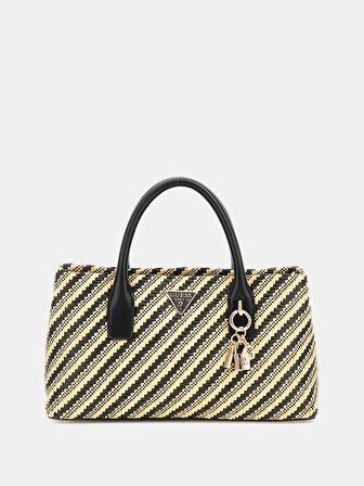 Guess Kadın Bej Simona Küçük Satchel Çanta