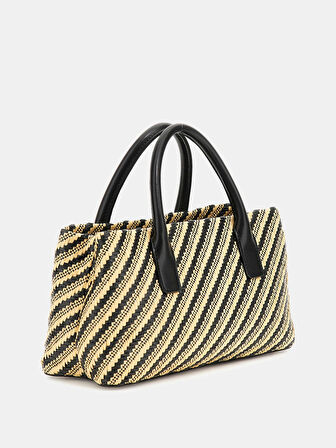 Guess Kadın Bej Simona Küçük Satchel Çanta