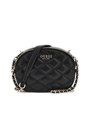 Kadın Tamsin Double Zip Çapraz Çanta - Siyah | undefined