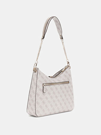 Guess Kadın Koyu Kahverengi Zamira Hobo Omuz Çantası