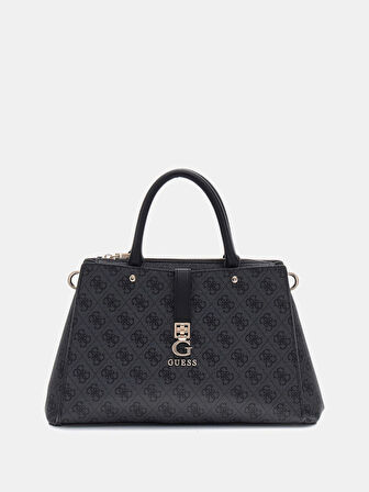 Guess Kadın Antrasit Zamira Luxury Satchel Çanta