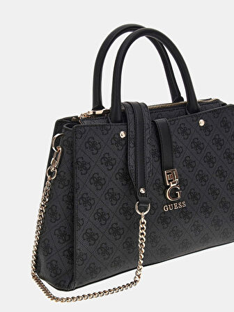 Guess Kadın Antrasit Zamira Luxury Satchel Çanta