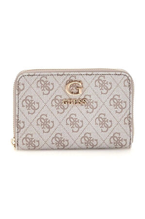 Guess Kadın Siyah Zamira Orta Boy Fermuarlı Cüzdan