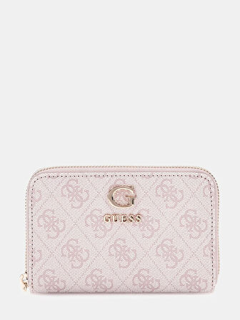 Guess Kadın Pembe Zamira Orta Boy Fermuarlı Cüzdan