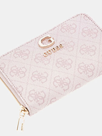 Guess Kadın Pembe Zamira Orta Boy Fermuarlı Cüzdan