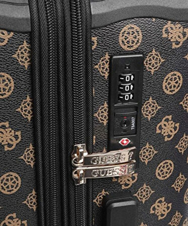 Guess Wilder Kadın Kahverengi Orta Boy Valiz TWHP7452982-BRO