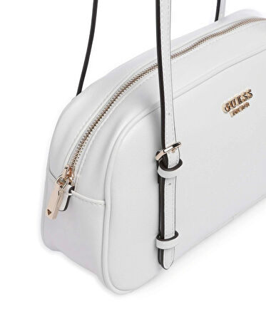 Guess Kadın Beyaz Cerelia Omuz Askılı Satchel Çanta