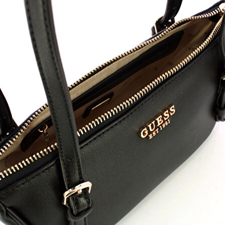 Guess Kadın Siyah Cerelia Mini Omuz Askılı Satchel Çanta