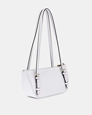 Guess Kadın Beyaz Cerelia Mini Omuz Askılı Satchel Çanta