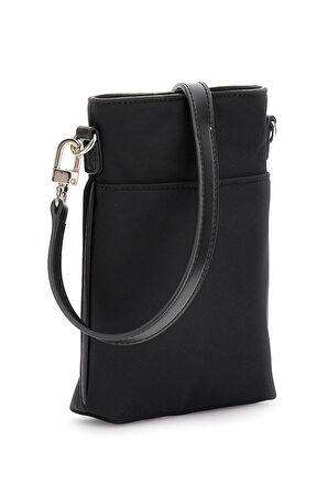 Kadın Ayarlanabilir Askılı Makyaj Çantası - Siyah | undefined