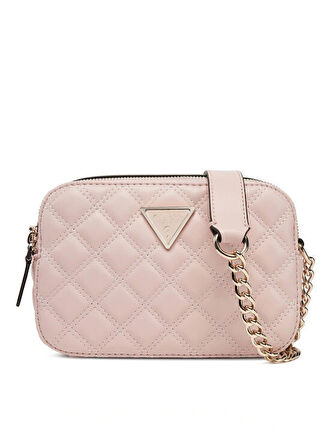 Guess Kadın Pembe Giully Kamera Çantası