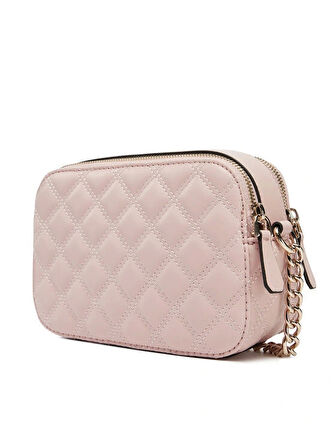 Guess Kadın Pembe Giully Kamera Çantası