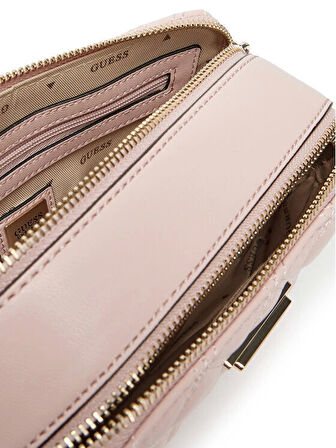 Guess Kadın Pembe Giully Kamera Çantası