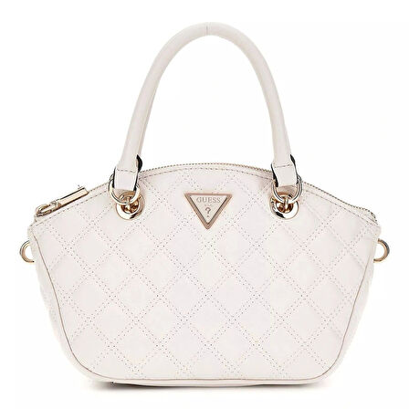 Guess Kadın Ekru Giully Mini Satchel Çanta