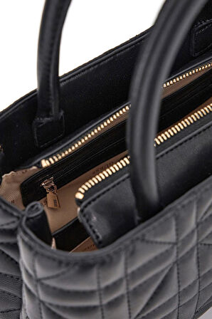 Kadın Edita Elite Satchel Omuz Çantası - Siyah | undefined