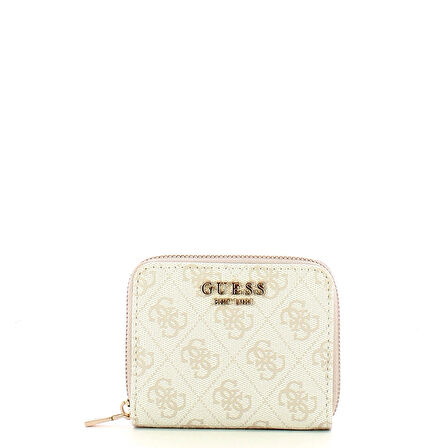 Guess Kadın Mavi Laurel Küçük Fermuarlı Cüzdan
