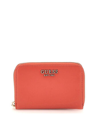 Guess Kadın Turuncu Laurel Orta Boy Fermuarlı Cüzdan