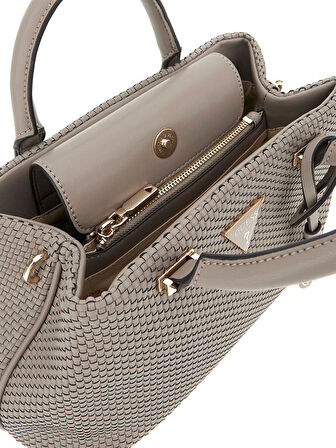 Guess Kadın Koyu Bej Phaedra Küçük Satchel Çanta