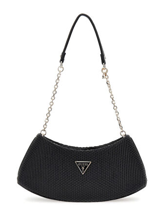 Guess Kadın Phaedra Top Fermuarlı  Siyah  Omuz Çantası
