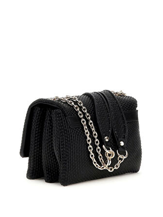 Guess  Kadın  Pheadra  Siyah Omuzz Çantası