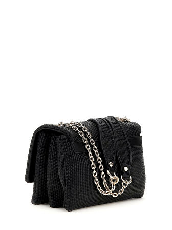 Guess  Kadın  Pheadra  Siyah Omuzz Çantası