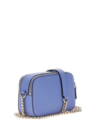 Guess Kadın Mavi Noelle Crossbody Kamera Çanta