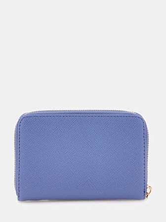 Guess Kadın Mavi Laurel Orta Boy Fermuarlı Cüzdan