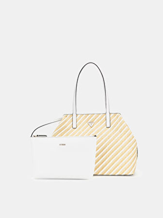 Guess Vikky Raffia Kadın Omuz Çantası HWWS9318290