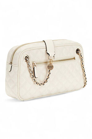 Guess Giully II Bej Kadın Çapraz Askılı Çanta HWQG9673080