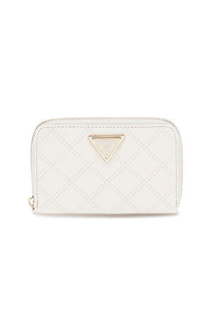 Kadın Tamsin Kapitone Fermuarlı Cüzdan - Beyaz | undefined